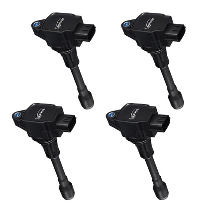 BDFHYK Ignition Coil Pack UF648 and Iridium Spark Plug 97390 Compatible with Jeep Grand Cherokee 2011-2015 Jeep Wrangler Dodge Charger Grand Caravan 2016 Chrysler 200 300 Jeep Coil Pack 3.6L Set of 6