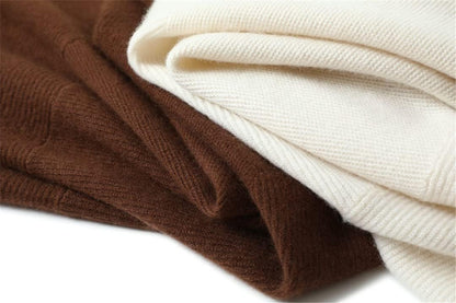 Women's Cashmere Pants for the Modern Office Lady
