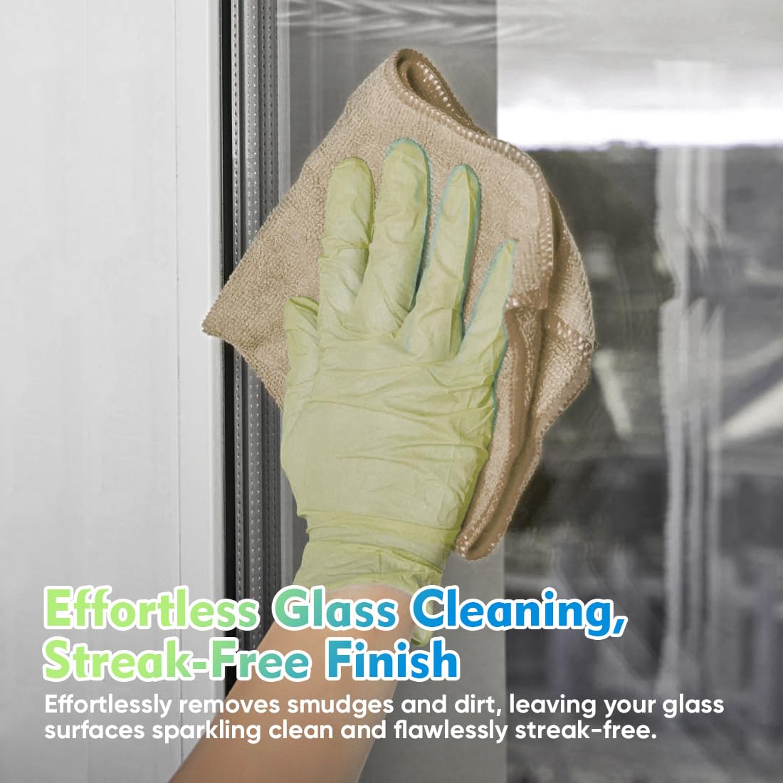 HOMEXCEL Microfiber Cleaning Cloth 12 Pack, 12.5 x 12.5 inch Microfiber Towels for Cars, Ultra Absorbent Car Washing Cloth, Lint Free Streak Free Cleaning Rags for Car, Kitchen, and Window (Grey)