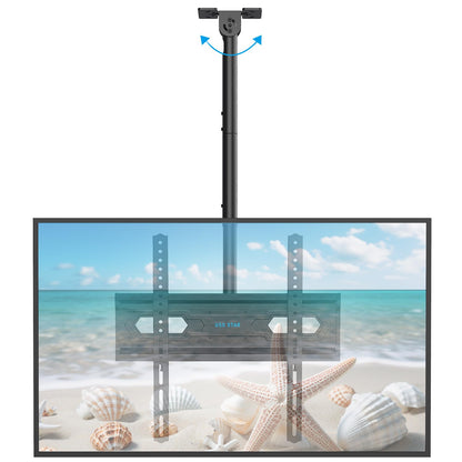USX STAR Corner TV Wall Mount Long Arm TV Mount Bracket for 37-84 Inch TVs, Full Motion TVs Wall Mounts with 32” Articulating Arms Extension & Tilt & Swivel, Max VESA 600x400mm, Holds up to 100 lbs