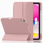 iMieet Case for iPad (A16)/iPad 10th Generation [11-Inch 2025/10.9 Inch 2022], Trifold Stand Smart Cover with Pencil Holder and Soft TPU Back, Supports Touch ID(Black)