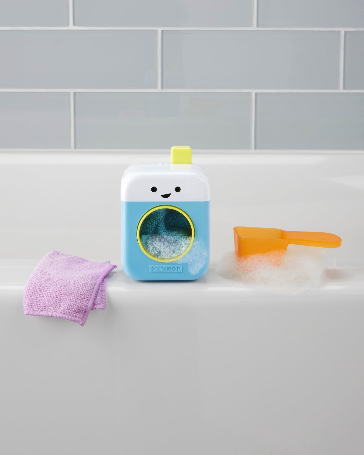 Skip Hop Baby Badespielzeug Wanne-zum-Tisch Café Blasen- & Schaumset Badewannen-Sensorikspielzeug Alter 12m+