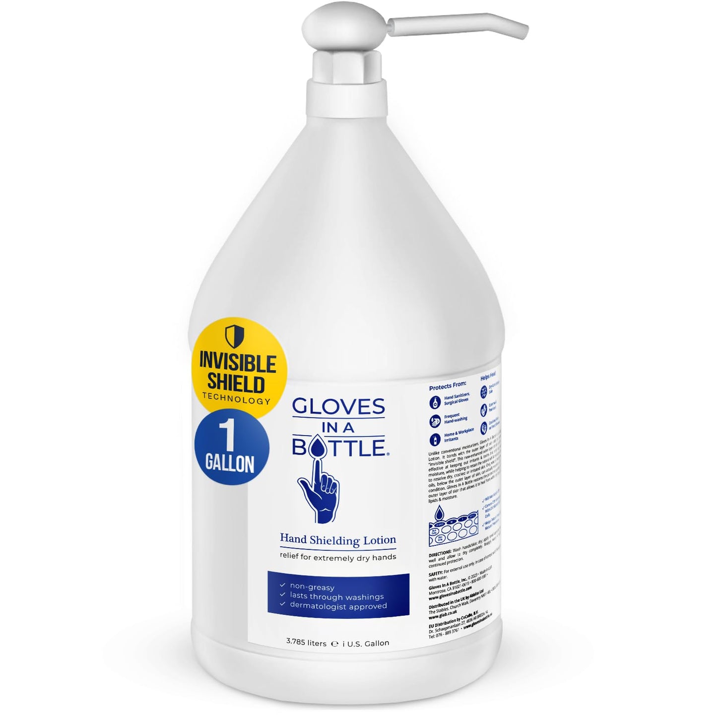 Gloves In A Bottle Shielding Lotion for Dry Itchy Skin, 8 ounce (12 Pack)