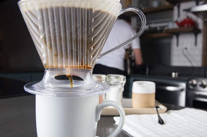 Melitta 629400 Filtertüten Korbfilter 100er Pack im Polybeutel, Grün