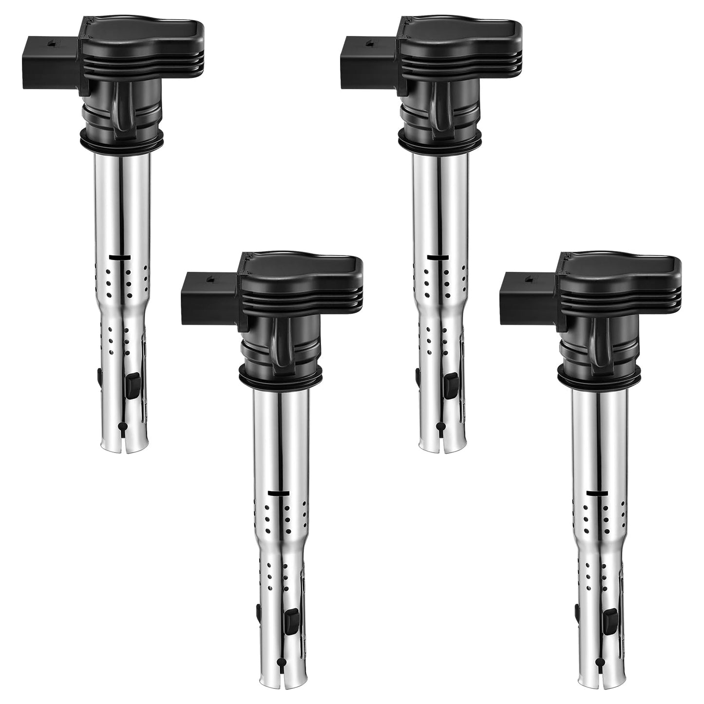 BDFHYK Ignition Coil Pack UF648 and Iridium Spark Plug 97390 Compatible with Jeep Grand Cherokee 2011-2015 Jeep Wrangler Dodge Charger Grand Caravan 2016 Chrysler 200 300 Jeep Coil Pack 3.6L Set of 6
