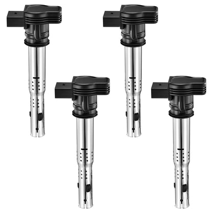 BDFHYK Ignition Coil Pack UF648 and Iridium Spark Plug 97390 Compatible with Jeep Grand Cherokee 2011-2015 Jeep Wrangler Dodge Charger Grand Caravan 2016 Chrysler 200 300 Jeep Coil Pack 3.6L Set of 6