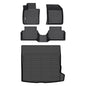 GINOWY-Floor Mats for Toyota 4Runner 1996-2002,1st+2nd Row,TPE All Weather Car Mats Custom Fit Rubber Floor Liners Car Accessories for Toyota 4Runner