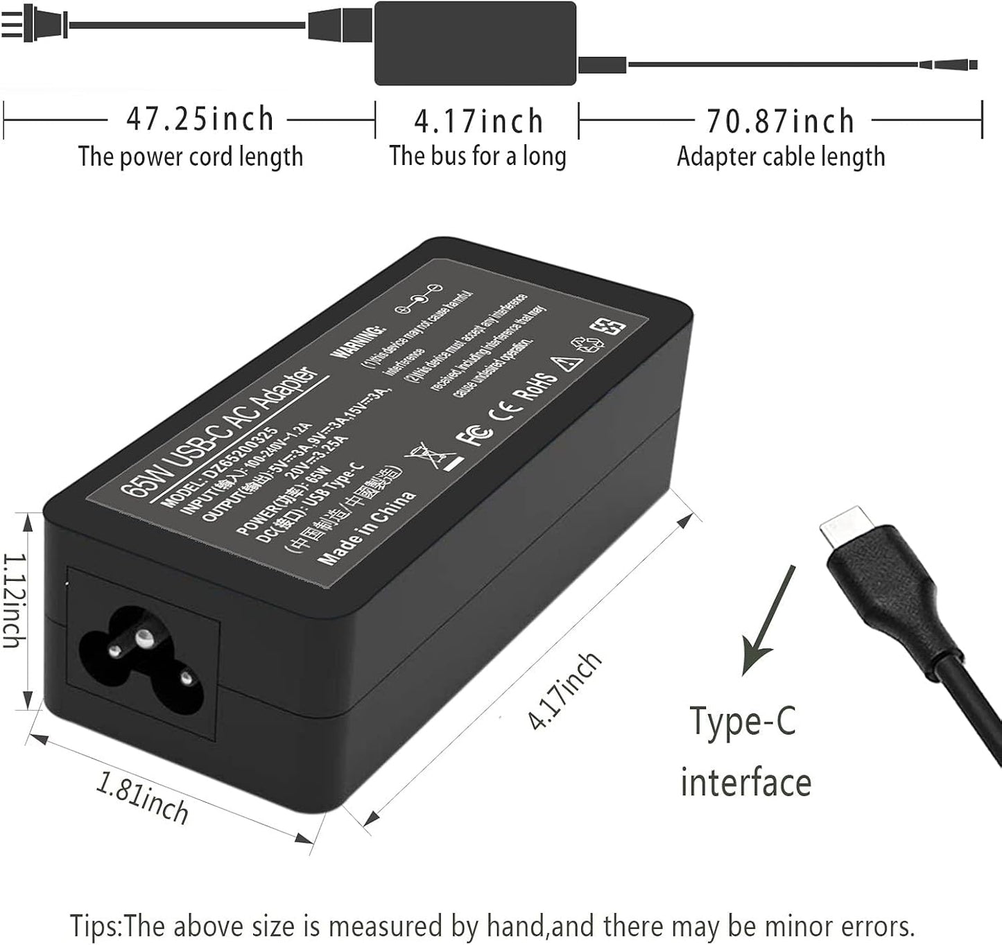 65W USB-C Laptop Charger: A Game-Changer for Your Lenovo, HP, or Dell Device