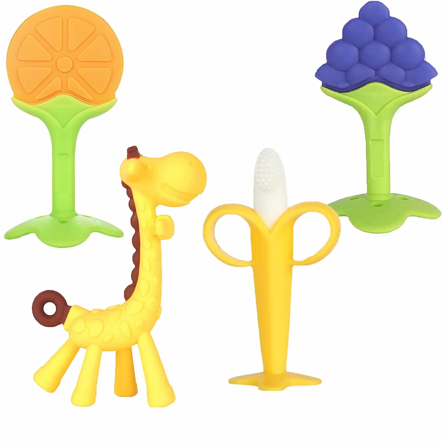 Fruits+Giraffe （4Pack）