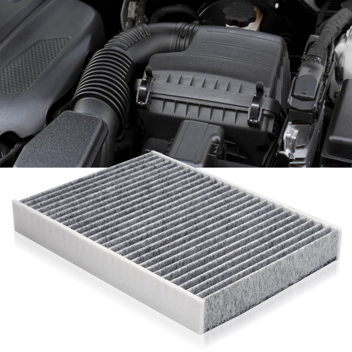 CA10262 Engine Air Filter Fit Ford Expedition/F150/F250/F350 (2007-2021) & Lincoln Navigator Replaces FA1883, 7C3Z9601A, A35642
