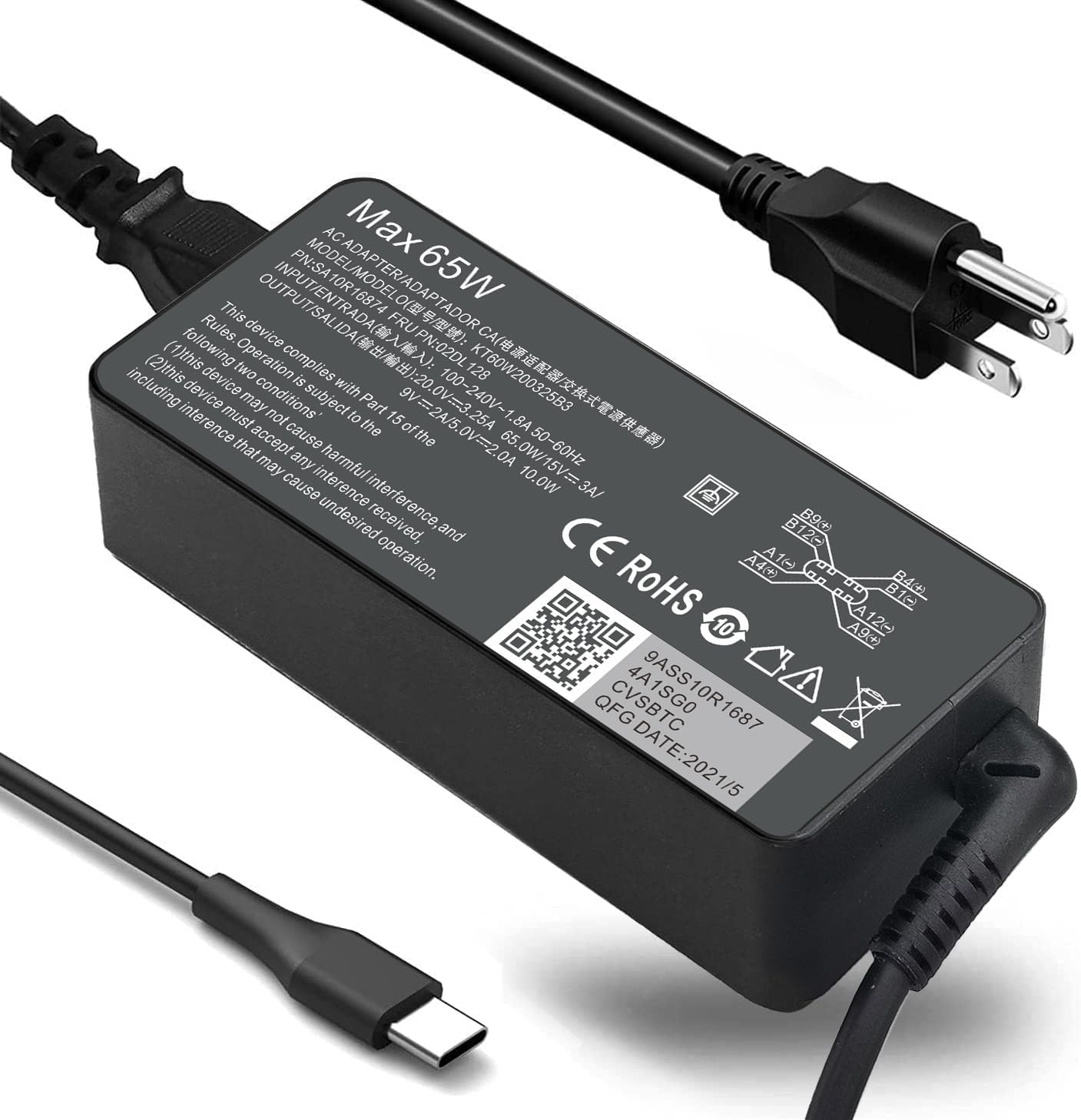 Fepprry 65W USB C Laptop Charger: A Reliable Power Companion