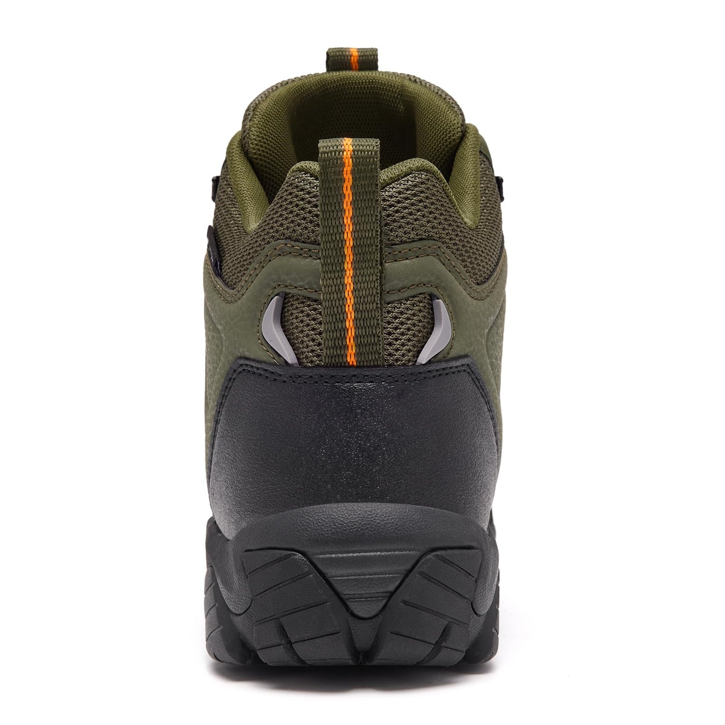SHULOOK Men's Waterproof Hiking Boots Non-Slip Lightweight Mid Top Ankle Boot Breathable Hiker Trekking Shoes