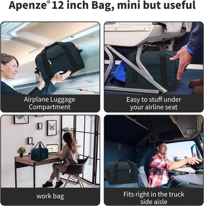 Kleine Sporttasche 18 Zoll Handgepäck Reisetasche für Wochenendtrips Sport-Schwarz