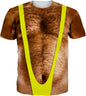 X-LargeYellow Chest Hair