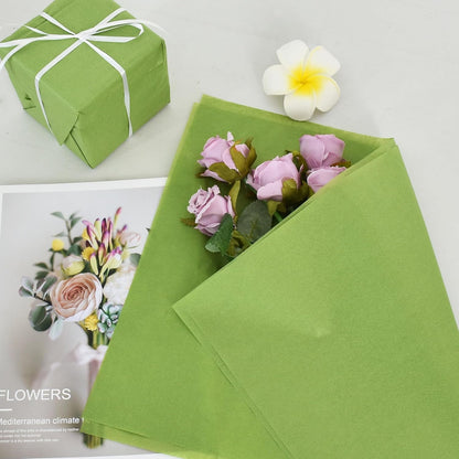 100 Blatt Seidenpapier Salbeigrün 35x50cm Geschenkpapier Seidenpapier Großpackung für DIY-Projekte Geschenktüten Geschenkverpackungen Hochzeiten Valentinstag Ostern Weihnachten und Geburtstagsfeiern Basteln