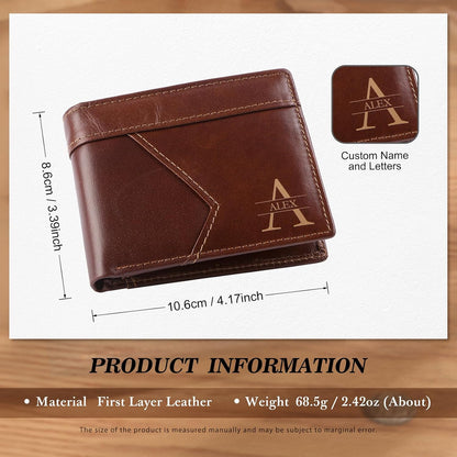 Custom Engraved Wallet for Men: A Meaningful Gift