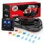 Nilight - NI -WA 06 LED Light Bar Wiring Harness Kit - 2 Leads 12V On Off Switch Power Relay Blade Fuse for Off Road Lights LED Work Light, 2 Years Warranty