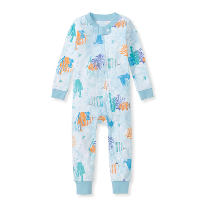 Burt's Bees Baby Unisex Footless Sleeper Pajama 100% Organic Cotton Snug-Fit 1-Piece Zip-Up Jumpsuit for Toddlers