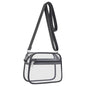 Clear Bag for Stadium Events Clear Sports Fan Handbags Purses with Adjustbale Strap for Concerts Festivals Game Day