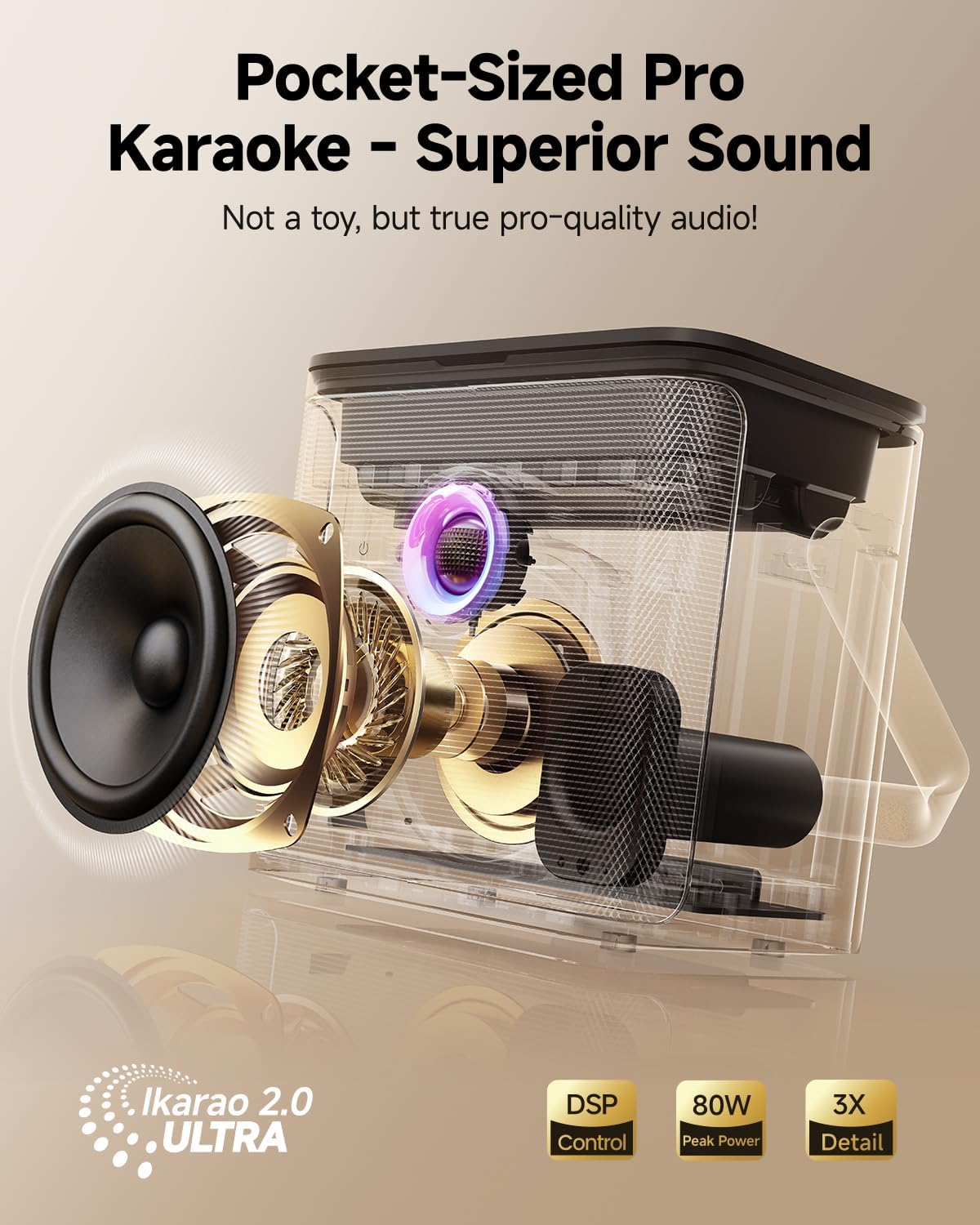 Ikarao Karaoke Machine: A Fun, Portable, and Feature-Rich Singing Companion