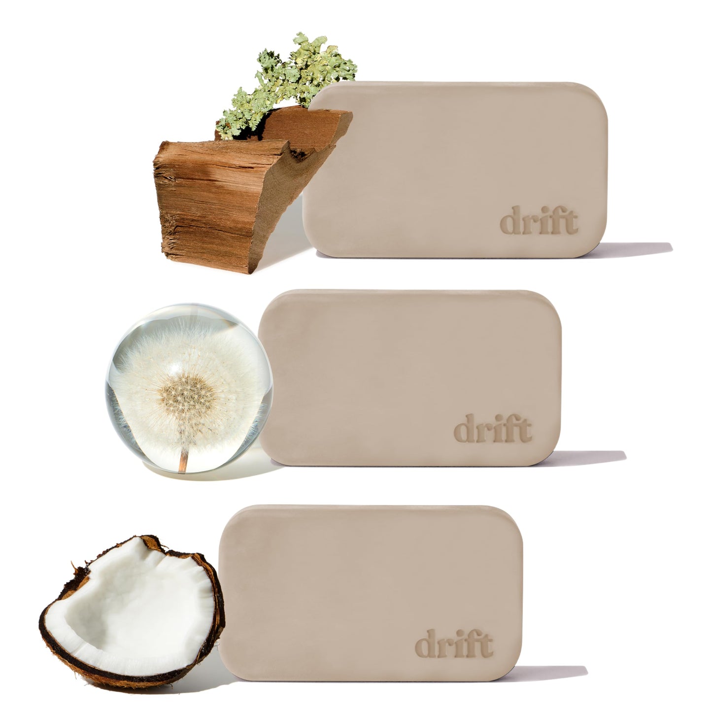 Drift Car Air Freshener - Stone Air Freshener Car Odor Eliminator - Long Lasting Scent - Auto Accessories - Metal Clip - Essential Oils - Clean Ingredients - Cabana Scent Starter Kit
