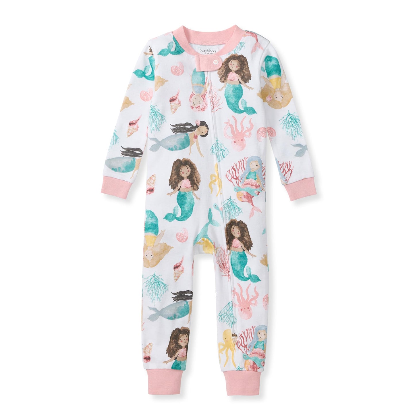 Burt's Bees Baby Unisex Footless Sleeper Pajama 100% Organic Cotton Snug-Fit 1-Piece Zip-Up Jumpsuit for Toddlers