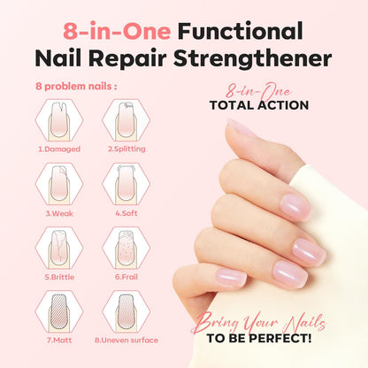 Modelones Nagelprimer, 2PCS Professioneller Naturnagel Prep Dehydrate & Bond Primer, Überlegene Haftung für Gel-Nagellack 15ml