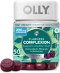 OLLY Flawless Complexion Gummy, Clear and Healthy Skin Support, Vitamins E, A, Zinc, Chewable Supplement, Berry - 50 Count (Pack of 12)