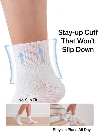 Hue Women's Mini Crew Sock 6 Pair Pack