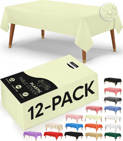 54X108 Inch - 12PCIvory