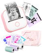 Pink1 Printer + 3 Rolls Paper