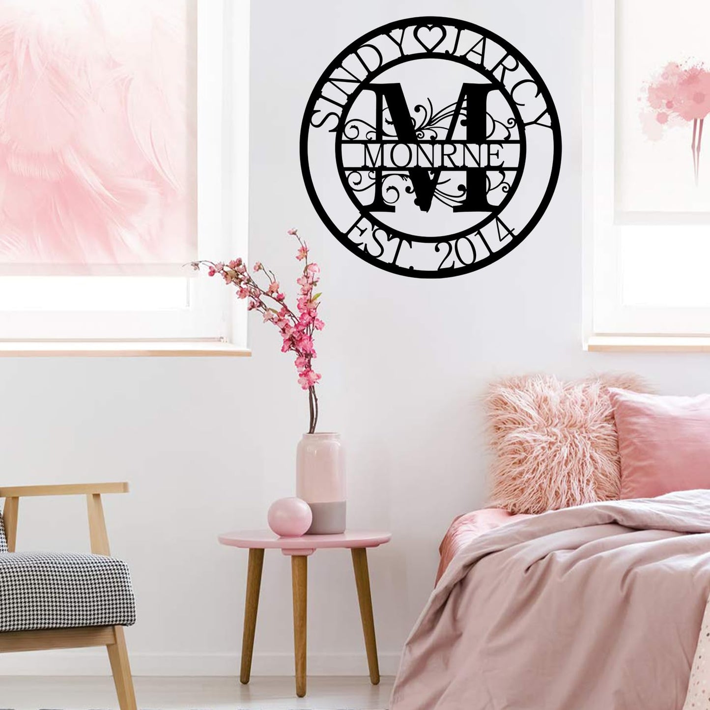 Personalisiertes Hirsch Metallschild für die Hütte | Individuelles Metallschild | Personalisierte Campingschilder | Hirschjäger-Geschenk | Individuelle Metallschilder für draußen | Individuelles Familiennamenschild | Hüttendekoration | Veranda-Schild