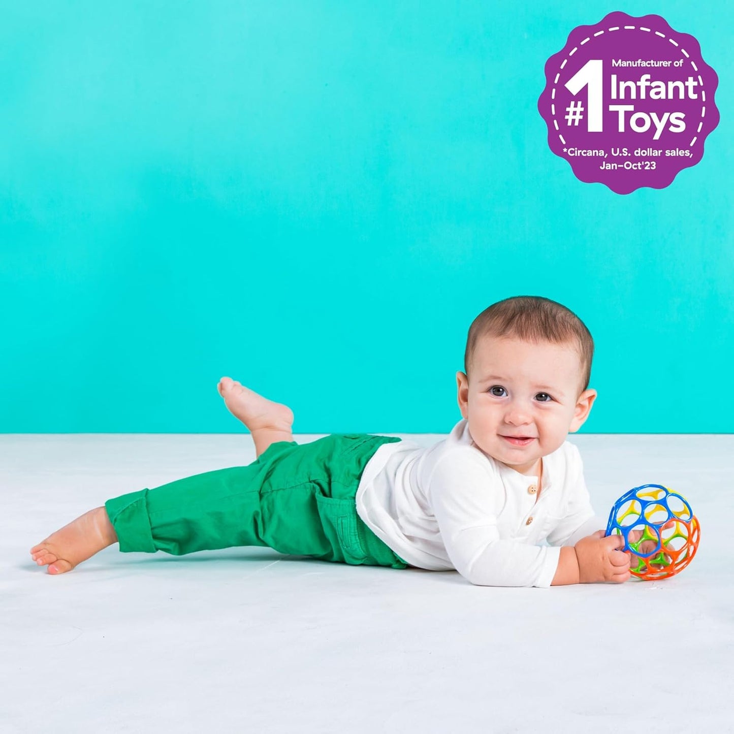 Bright Starts Oball Easy Grasp Classic Ball Review: A Timeless Infant Toy