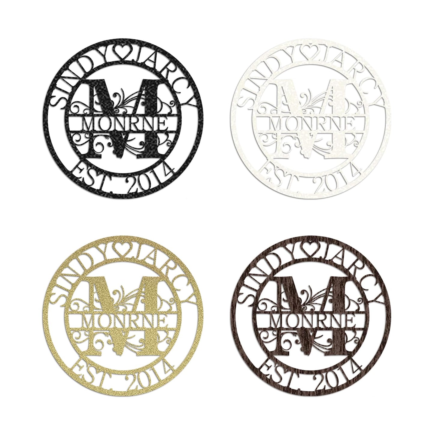 Personalisiertes Hirsch Metallschild für die Hütte | Individuelles Metallschild | Personalisierte Campingschilder | Hirschjäger-Geschenk | Individuelle Metallschilder für draußen | Individuelles Familiennamenschild | Hüttendekoration | Veranda-Schild