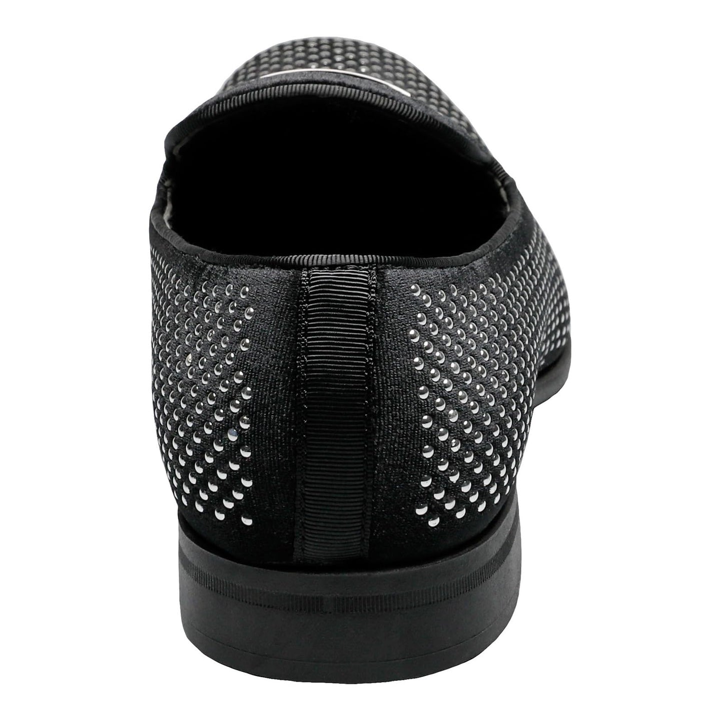 Stacy Adams Men's Swagger Studded Ornament Slip-on Driving Style Loafer