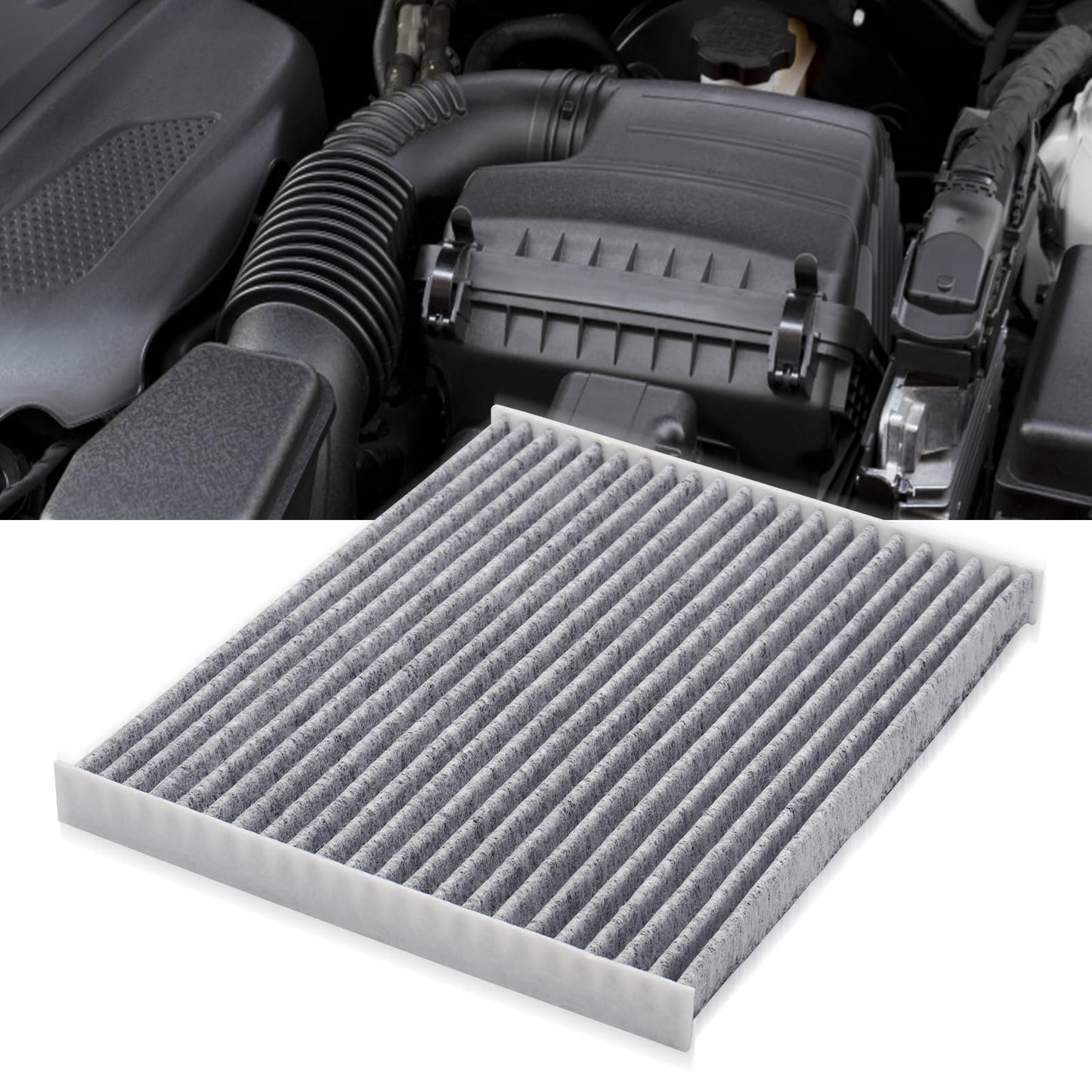 CA10262 Engine Air Filter Fit Ford Expedition/F150/F250/F350 (2007-2021) & Lincoln Navigator Replaces FA1883, 7C3Z9601A, A35642