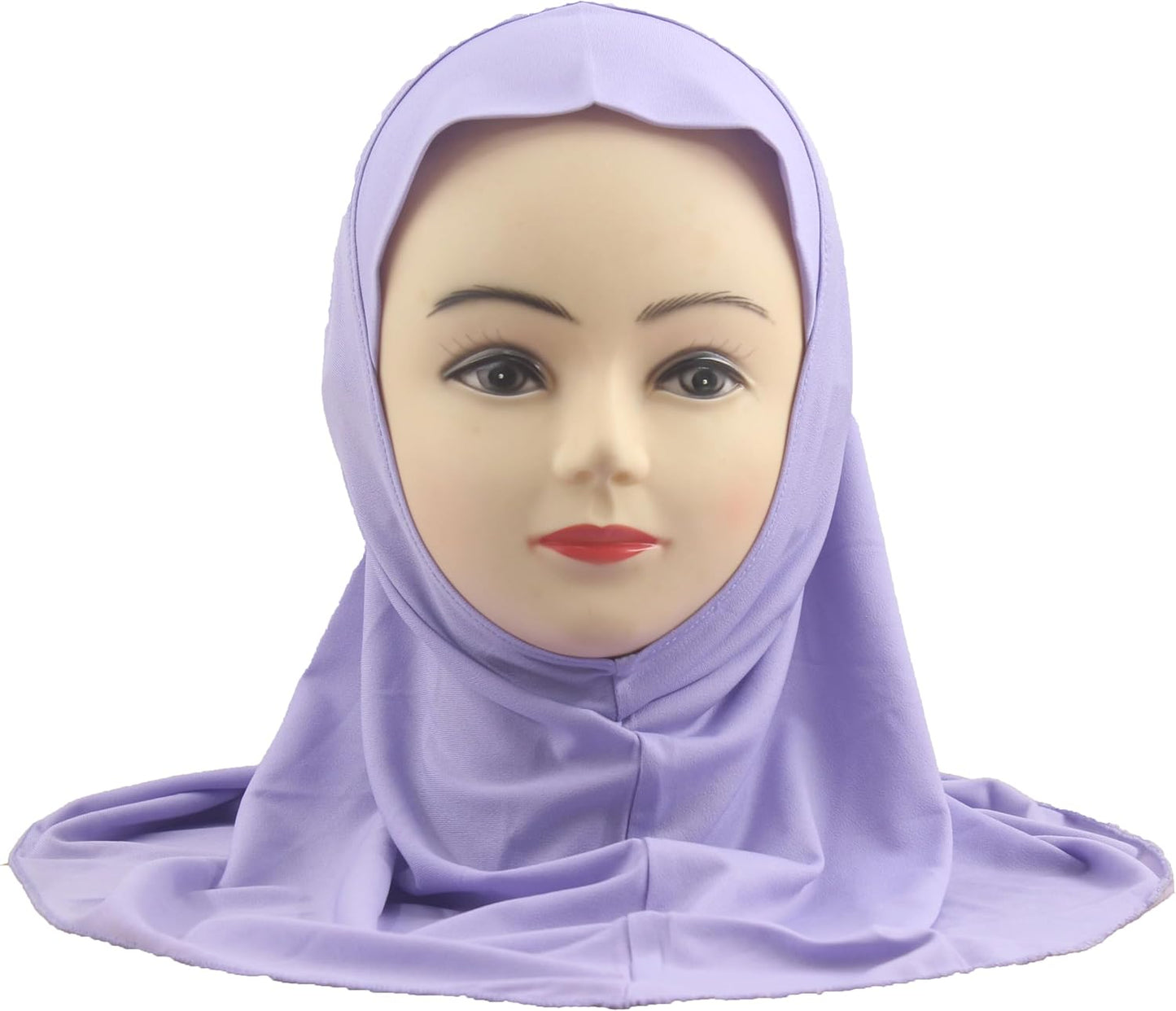Mädchen Hijab Muslim Kinder Kopftuch Uni für 6-11 Jahre Fertig zum Tragen