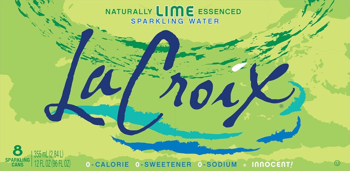 La Croix Sparkling Water, Lime - A Refreshing and Healthy Choice