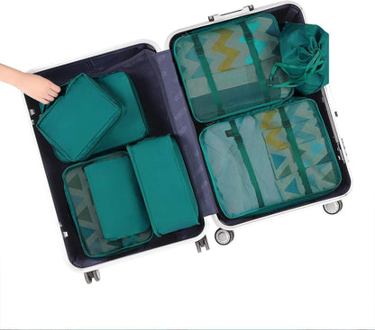 BAGAIL 8er Set Packwürfel Gepäckorganizer für Reisezubehör