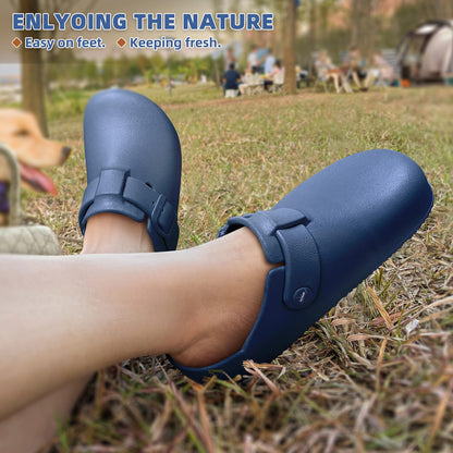 Bigant Womens Clogs,Mercy Mules for Womens Nurse Shoes-Slip on Garden Work Shoes
