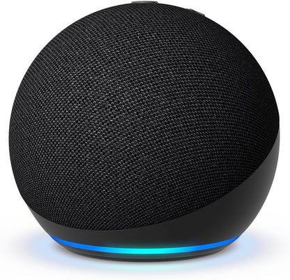 Amazon Echo Dot (neuestes Modell), Alexa-Lautsprecher mit sattem Klang, Ideal für Schlafzimmer, Esszimmer und Büros, Anthrazit, mit Alexa+ Early Access