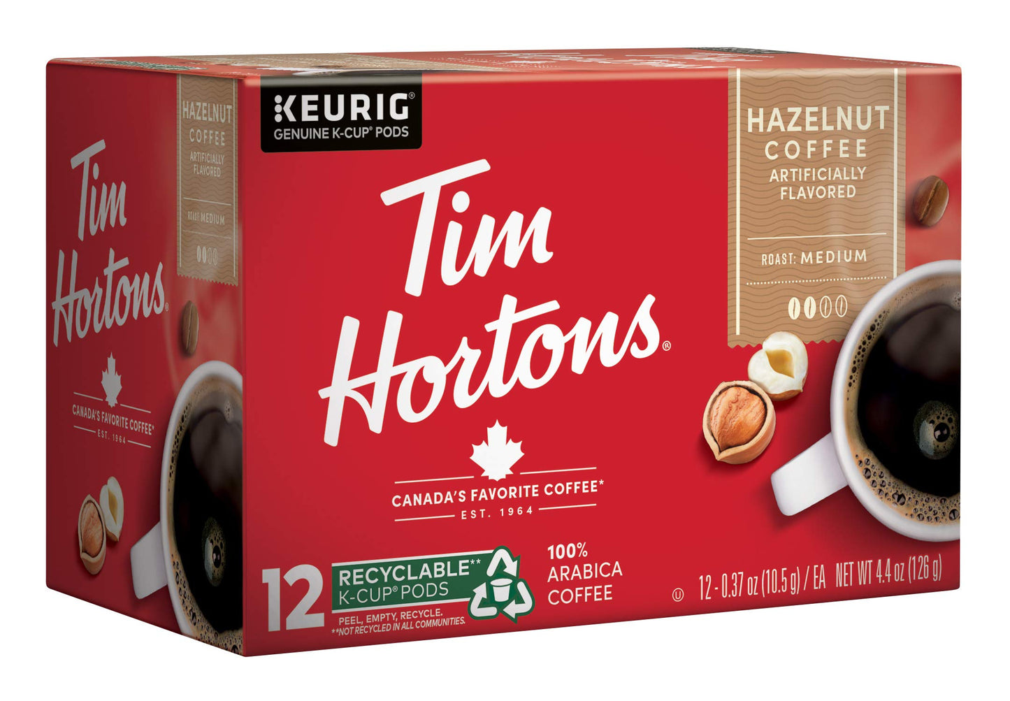 Tim Hortons Einzelportionskaffee, Originalmischung, K-Cup Pods für Keurig Kaffeemaschinen (30 K-Cups)