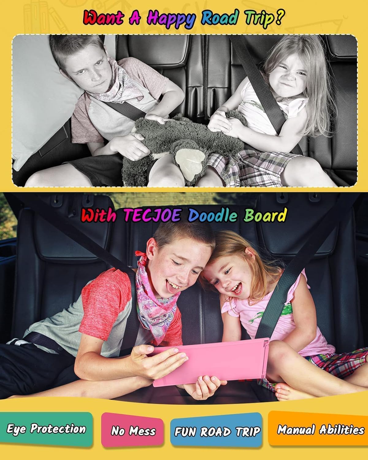 TECJOE 2 Pack LCD Writing Tablet: A World of Creativity for Kids