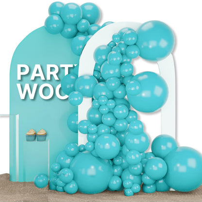 PartyWoo White Balloons 155pcs Different Sizes Pack of 18 12 10 5 Inch Matte White Latex Balloon Arch Kit Garland for Wedding Bridal Graduation Baby Shower Birthday Party Decorations White-Y13