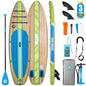 Niphean Inflatable Stand Up Paddle Board with SUP Accessories, Anti-Slip EVA Deck, 10’6’’ Inflatable Paddle Boards for Adults & Youth of All Skill Levels