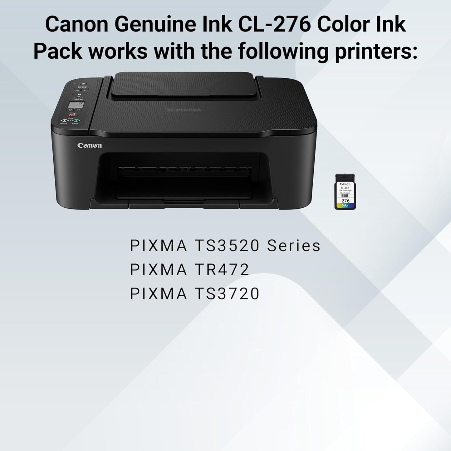 Canon Original Tintenpatronen PG-275 Schwarz (1 Stück), Original Canon Drucker Tinte für PIXMA TR4720 / TS3720 / TS3520 Serie Drucker