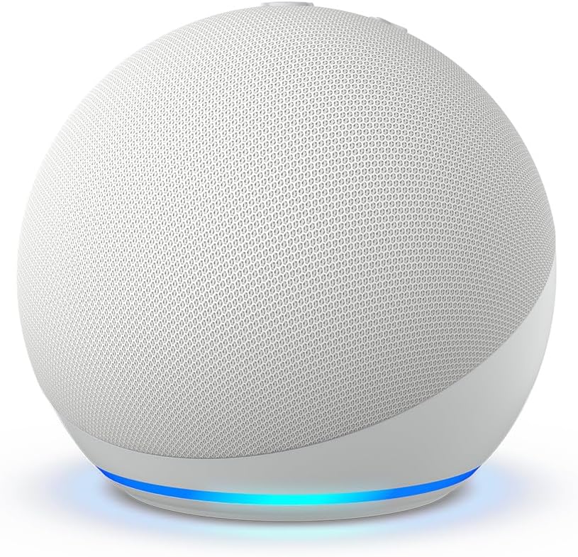 Amazon Echo Dot (neuestes Modell), Alexa-Lautsprecher mit sattem Klang, Ideal für Schlafzimmer, Esszimmer und Büros, Anthrazit, mit Alexa+ Early Access