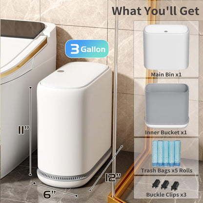 Small but Mighty: The Gleynest 3 Gallon Slim Garbage Bin