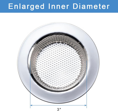 Honmein 2 Pcs Sink Strainer: A Game-Changer for Kitchen Sink Organization