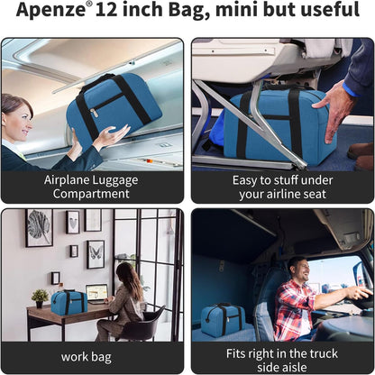 Kleine Sporttasche 18 Zoll Handgepäck Reisetasche für Wochenendtrips Sport-Schwarz